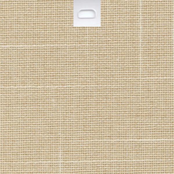 3 1/2" Fabric Vertical Blind Replacement Slat (Baskerville Gouda)