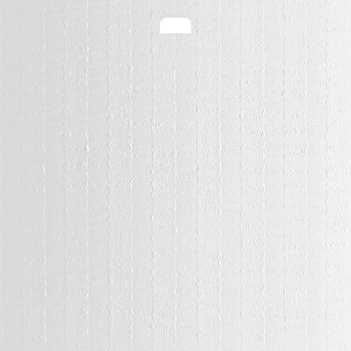 3 1/2" Vertical Blind Replacement Slat (Satin Stripe Snow)