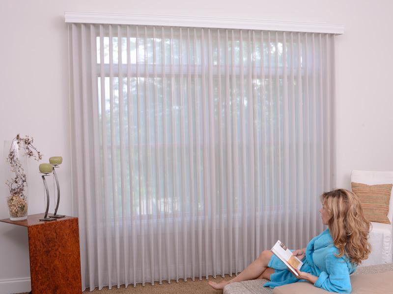Vertical Blind Drapery Wrap
