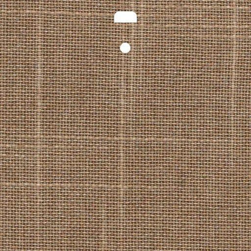 3 1/2" Fabric Vertical Blind Channel Panel Insert (Baskerville Caffeine)