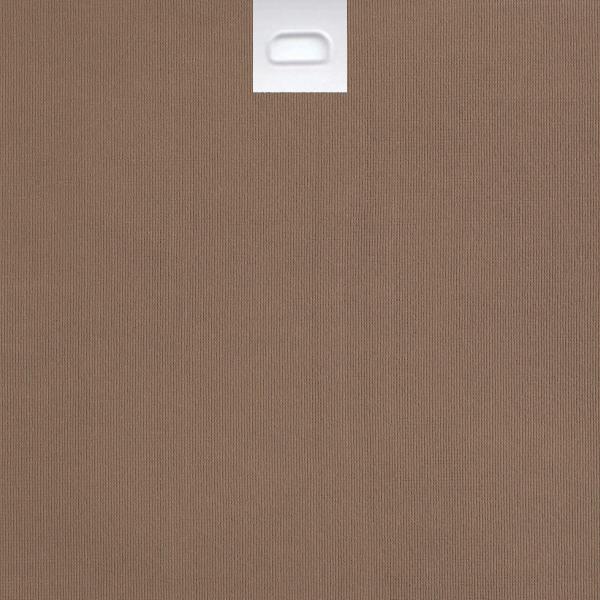 3 1/2" Fabric Vertical Blind Replacement Slat (Brighton Bark)