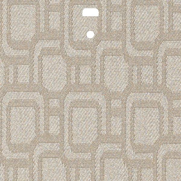 3 1/2" Fabric Vertical Blind Channel Panel Insert (Network Medallion)