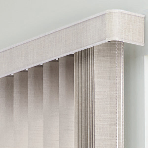 Vertical Blind Valance Base (Round Corner)