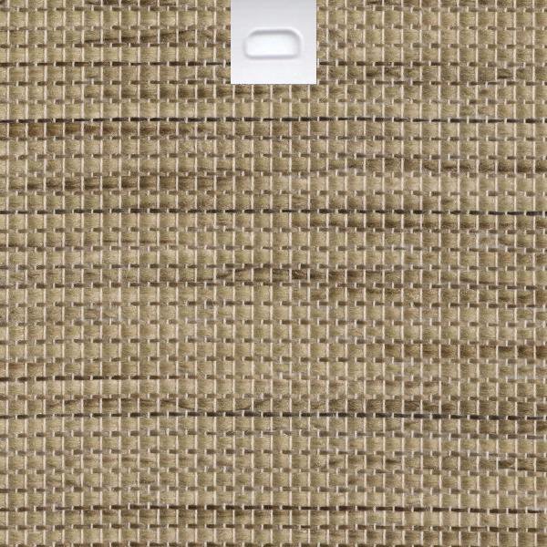 3 1/2" Fabric Vertical Blind Replacement Slat (Tahiti Basket Weave)