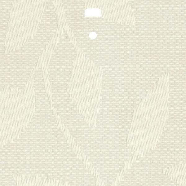 3 1/2" Fabric Vertical Blind Channel Panel Insert (Tuvalu Cream)